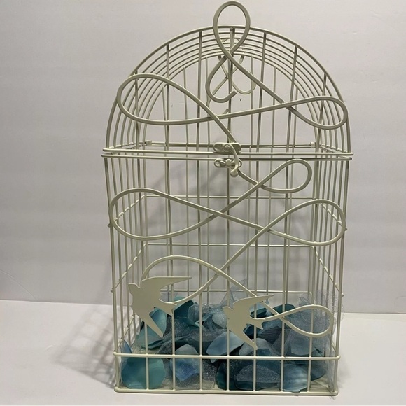 Birds in Flight Birdcage Card Holder - Picture 1 of 13